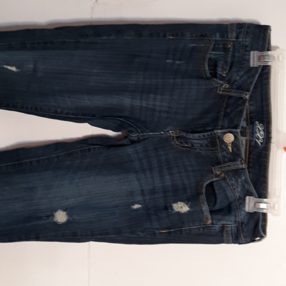 Denim destroyed XXL jeans